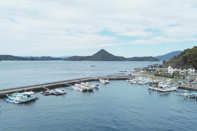 御所浦の海